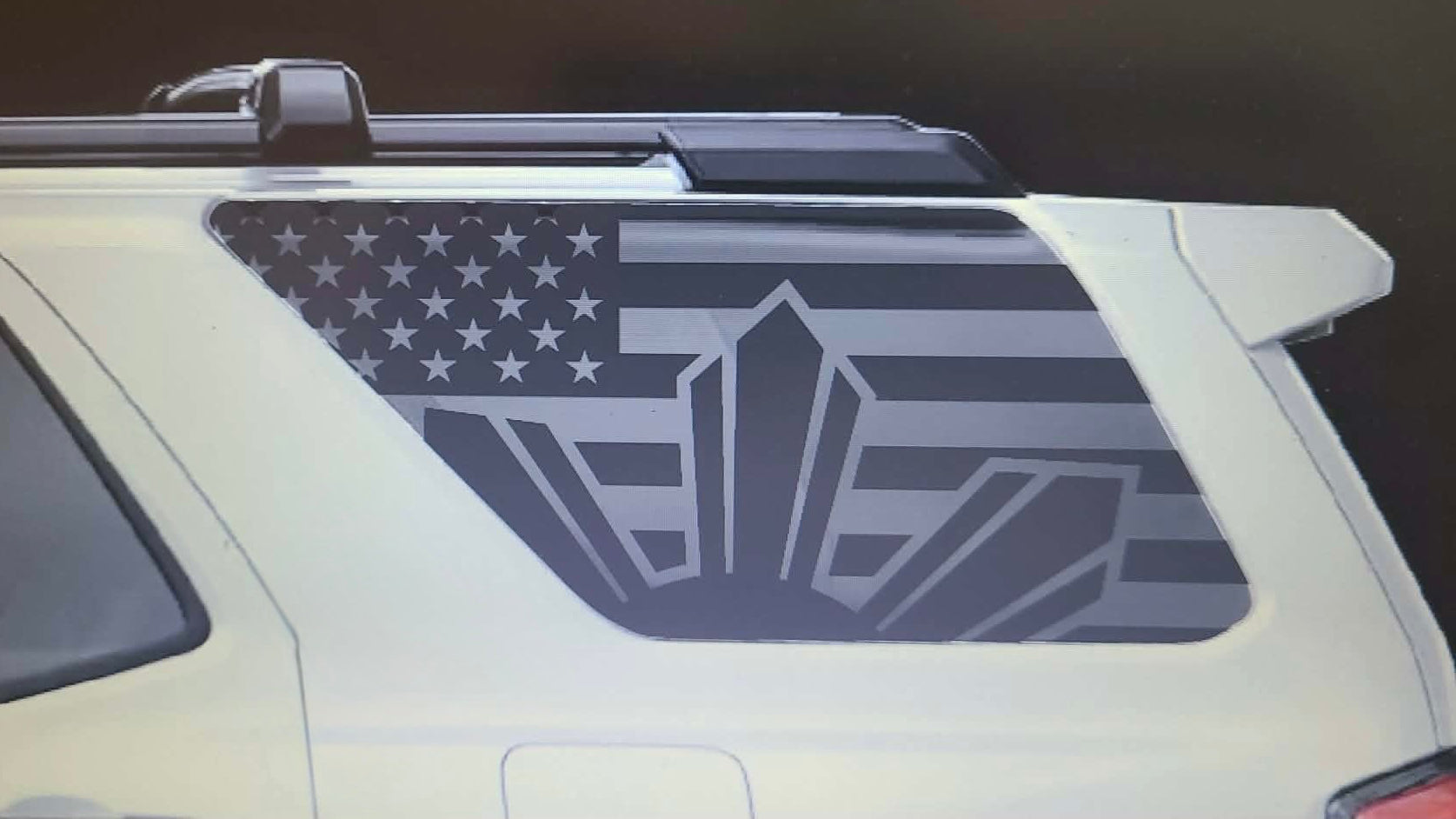 2 Fil-American Vinyl Car Decals