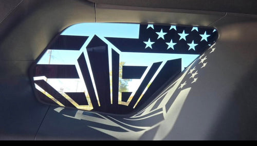 2 Fil-American Vinyl Car Decals